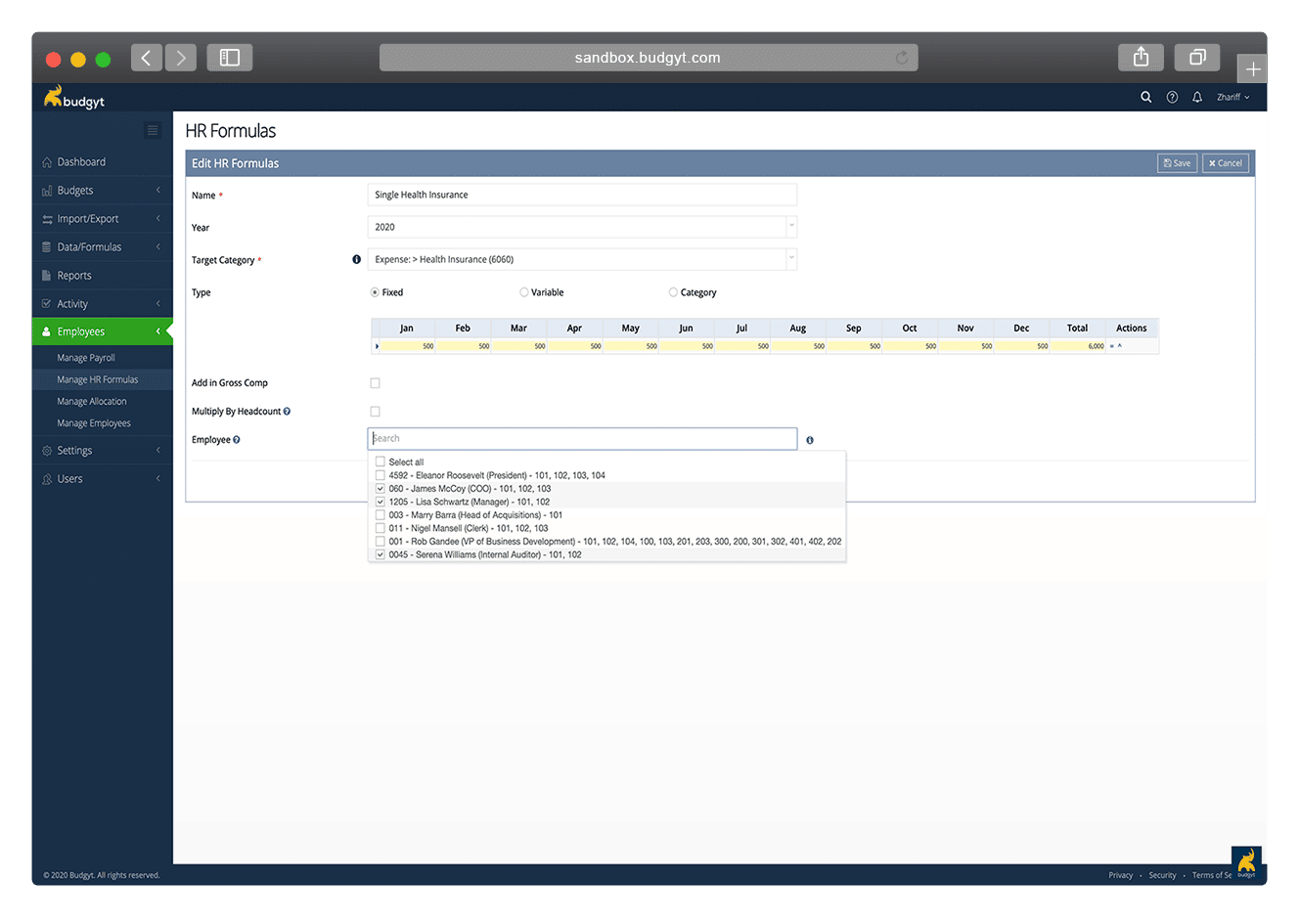Employee Module: Allocate Employees and manage any HR formula Employee Module: Allocate Employees and manage any HR formula